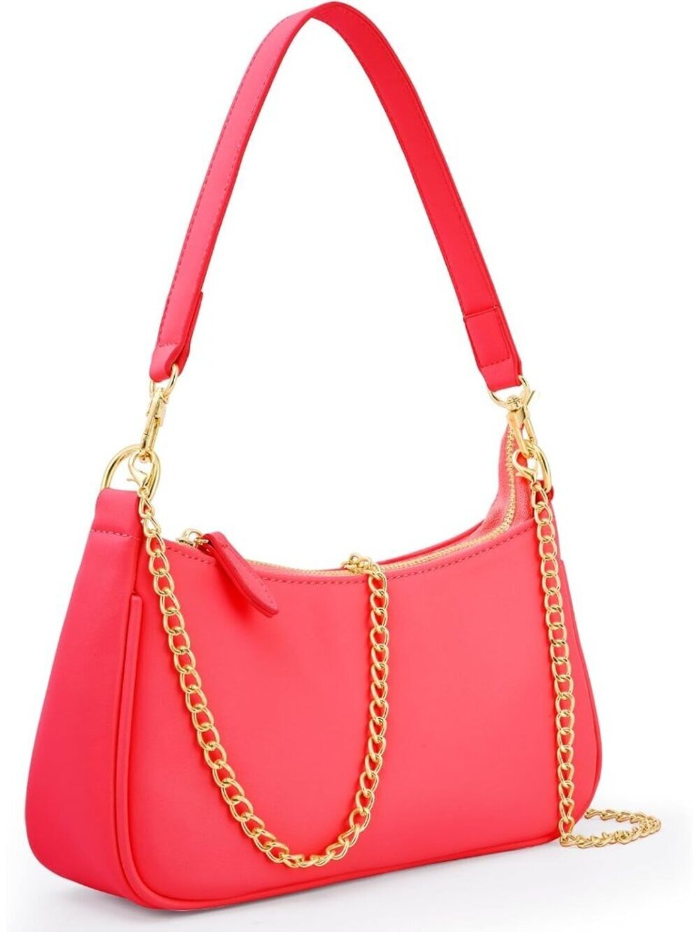 Women's Red premium PU leather comfortable elegance Shoulder Handbag